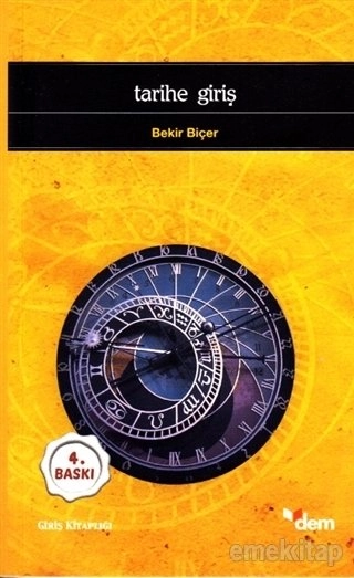 Tarihe Giriş, Bekir Biçer, Dem Yayınları