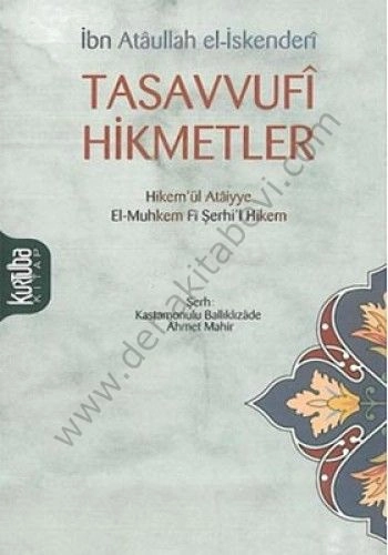 Tasavvufî Hikmetler, İbn Ataullah el-İskenderi, Kurtuba Kitap