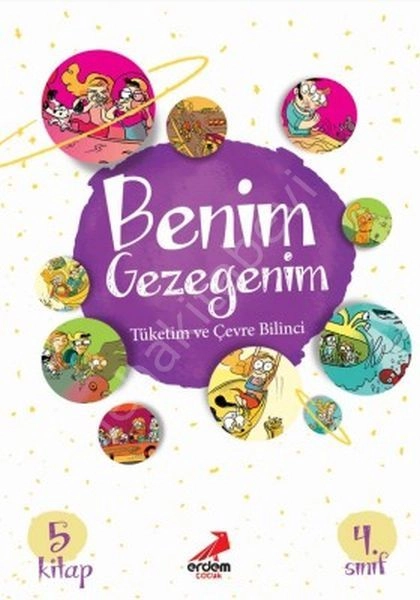 Benim Gezegenim 5 Kitap Takım , Erdem Çocuk