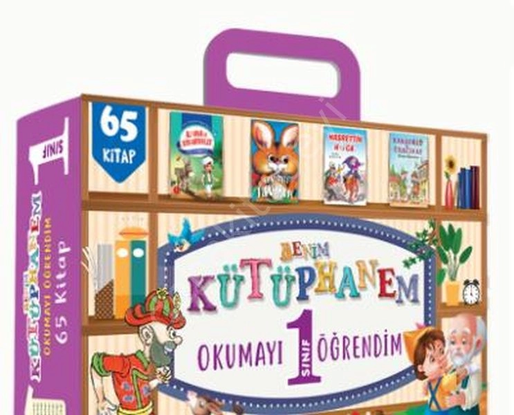 Benim Kütüphanem 1. Sınıf Okumayı Öğrendim, Damla Yayınevi