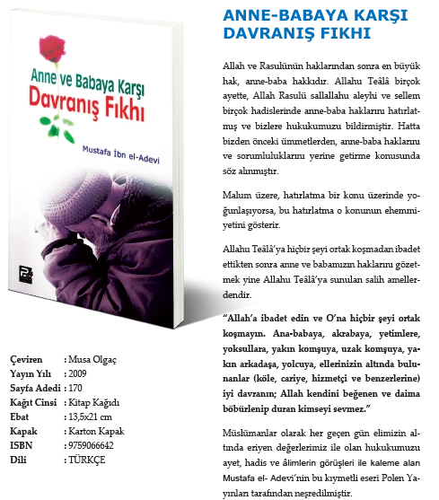 Anne ve Babaya Karşı Davranış Fıkhı