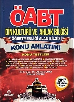 Öabt Din Kültürü Ve Ahlak Bilgisi Öğretmenliği Alan Bilgisi Konu Anlat, Ensar Neşriyat