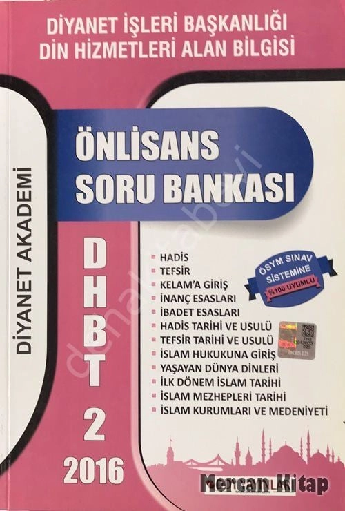 DHBT 2 Önlisans Soru Bankası, Dhbt & Mbsts