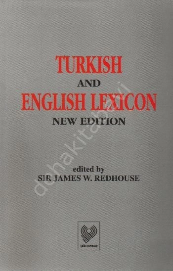 Turkısh And Englısh Lexıcon, ( Osmanlı Türkçesi -  İngilizce  Lugat Tıpkıbasım )