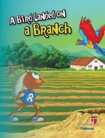 ING-A BİRD LANDED ON A BRANCH - PATİENCE