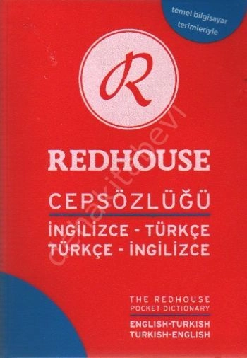 Redhouse Cep Sözlüğü İngilizce Türkçe-Türkçe İngilizce (kod: RS 004)
