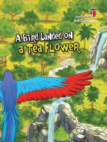 ING-A BİRD LANDED ON A TEA FLOWER - SELF CONFİDENCE