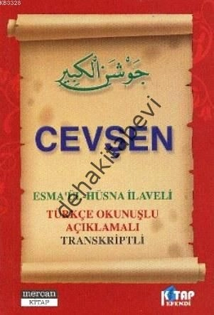 Cevşen ( Cep boy) Türkçe okunuş ve Meali, Transkriptli , Mercan Kitap