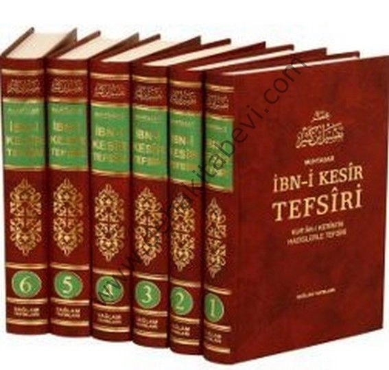 İbni Kesir Tefsiri (6 Cilt, Şamua); Kuranı Kerimin Hadislerle Tefsiri, Sağlam Yayınevi