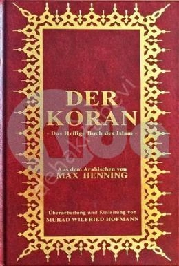 Der Koran (Almanca Kuran-ı Kerim Tercümesi, Ciltli, İpek Şamua Kağıt, Küçük Boy)