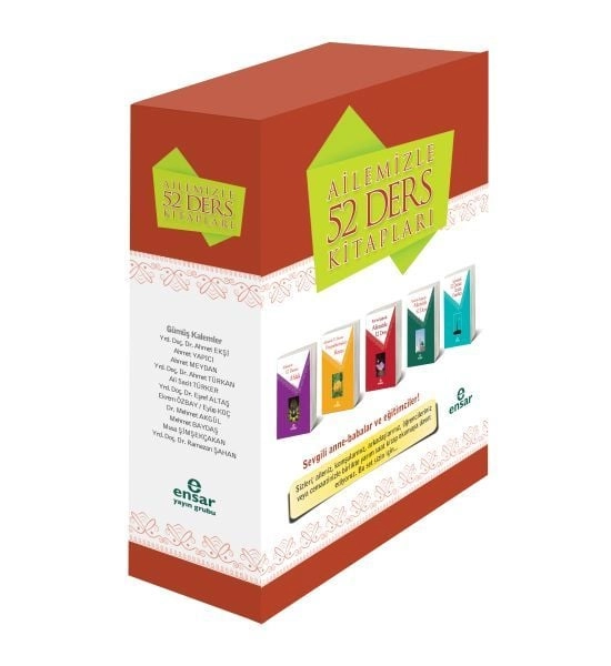 Ailemizle 52 Ders Kitapları Seti (5 Kitap), Ensar Neşriyat