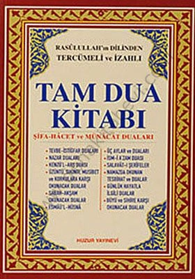 Tam Dua Kitabı (Şamua) Ciltli, Huzur Yayınevi