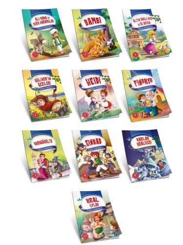 Cicim Masallarım (10 Kitap) 1.Sınıf, Damla Yayınevi