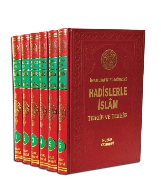 Hadislerle İslâm Tergib ve Terhib,  6 Cilt, Hafız El Münziri