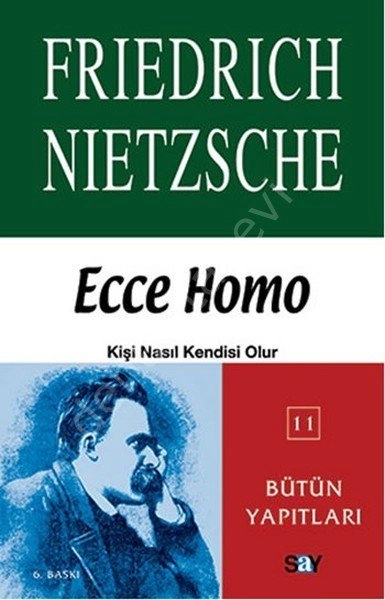 Ecce Homo; Kişi Nasıl Kendisi Olur, Say Yayınları
