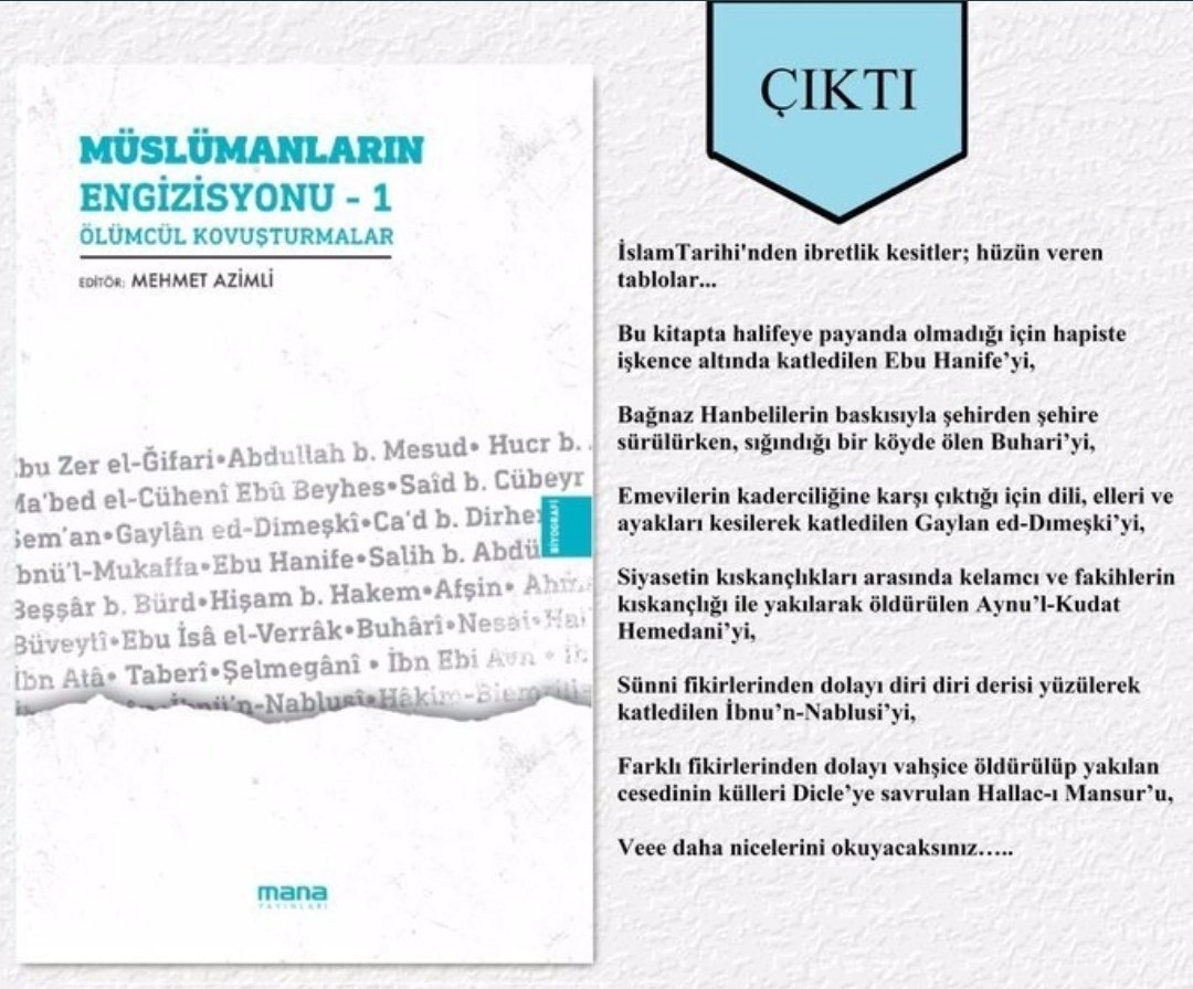 Müslümanların Engizisyonu - 1 Ölümcül Kovuşturmalar, Mana Yayınları