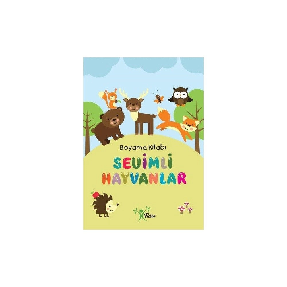 SEVİMLİ HAYVANLAR  -BOYAMA KİTABI