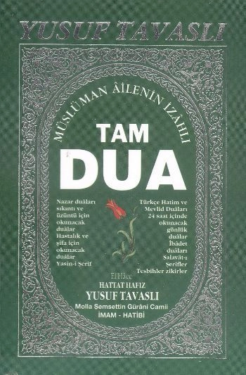 Tam Dua Kitabı Cep Boy, Tavaslı Yayınları