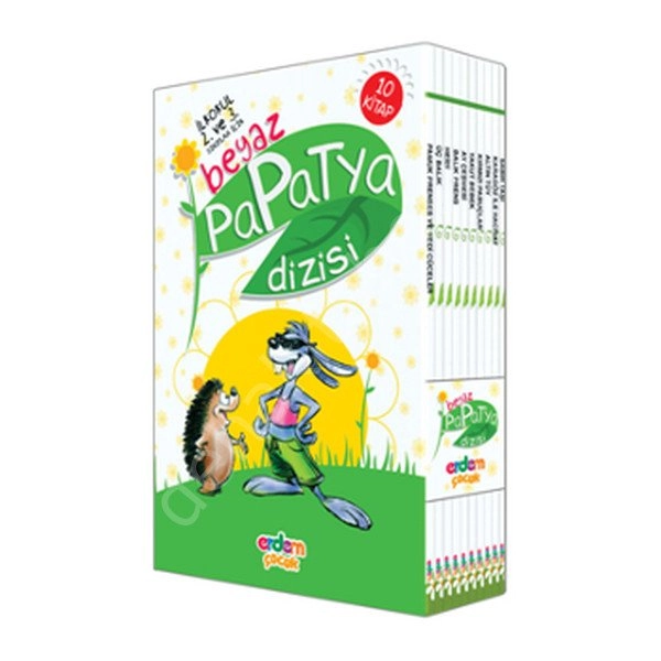 Beyaz Papatya Dizisi (10 Kitap Takım)İlkokul 2. ve 3. Sınıflar İçin, Erdem Çocuk