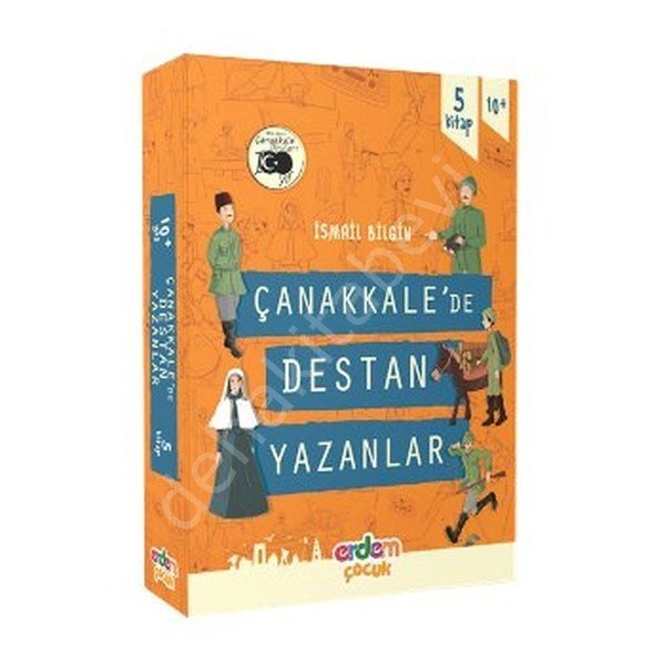 Çanakkalede Destan Yazanlar 5 Kitap Takım, Erdem Çocuk