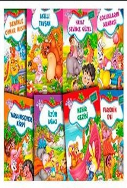Neşeli Orman Hikayeleri Dizisi-SET 8 Kitap, Nar Yayınları
