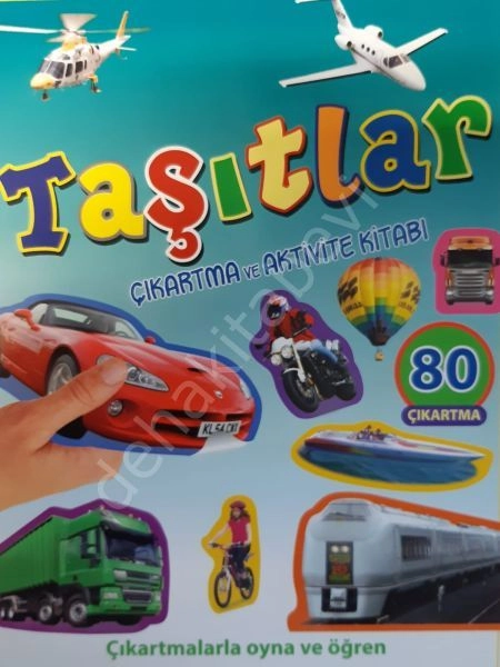 Taşıtlar - Çıkartma Aktivite Kitabı, Parıltı Yayıncılık