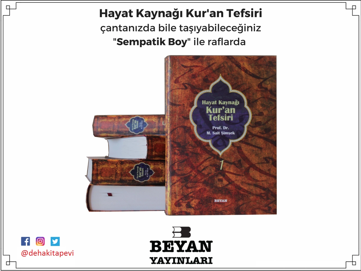 Hayat Kaynağı Kur'an Tefsiri (Sempatik Boy), M. Sait Şimşek