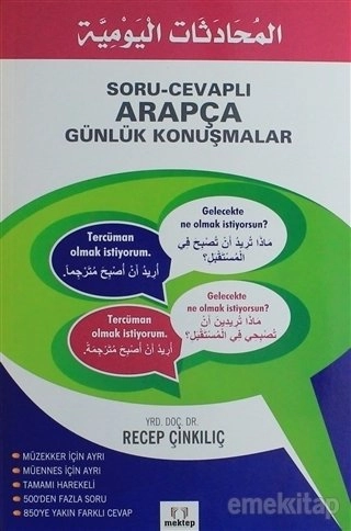 Soru-Cevaplı Arapça Günlük Konuşmalar, Mektep Yayınları