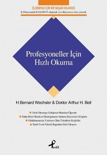 Profesyoneller İçin Hızlı Okuma, H. Bernard Wechsler