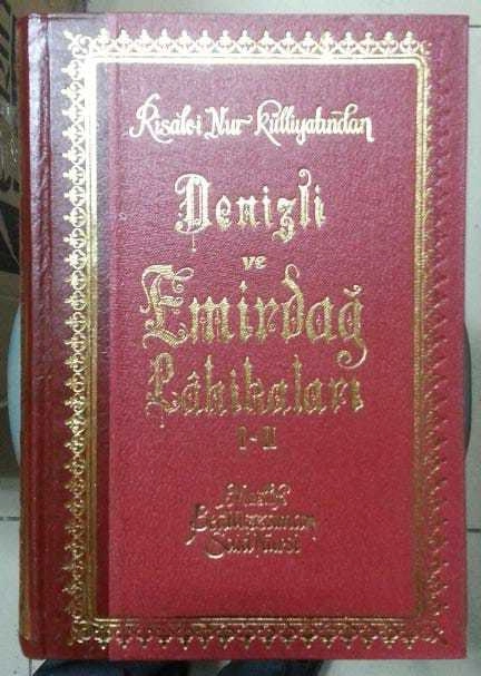 Denizli ve Emirdağ LAhikaları 1-2, İhlas Nur 1995 baskı