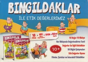 4. Sınıf Etik Değerler Eğitim Seti (10 Kitap + HDS), Damla Yayınevi