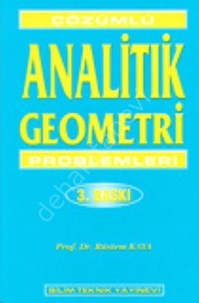 Çözümlü Analitik Geometri Problemleri, Bilim Teknik Kitabev