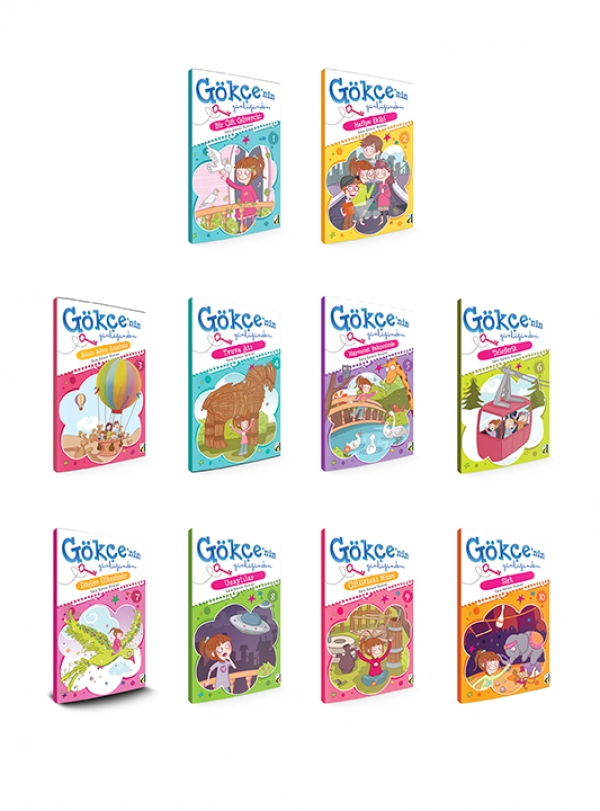 Gökçenin Günlüğünden (10 Kitap) 3.Sınıf, Damla Yayınevi