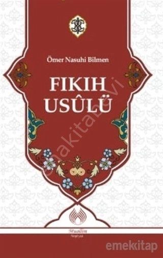 Fıkıh Usulü, Ömer Nasuhi Bilmen
