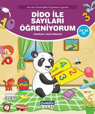 Dido İle Sayıları Öğreniyorum 2436 Ay, Çamlıca Basım Yayın