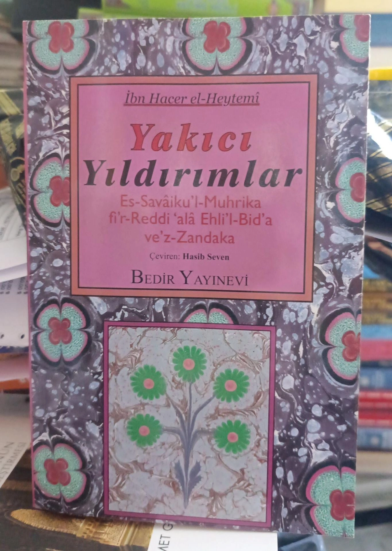 Yakıcı Yıldırımlar, İbn Hacer El Heytemi, karton kapak