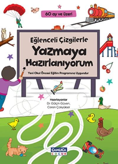 Eğlenceli Çizgilerle Yazmaya Hazırlanıyorum 60 Ay Üzeri