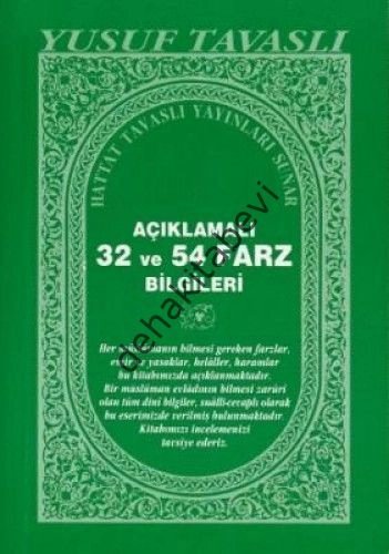 Açıklamalı 32 ve 54 Farz Bilgileri, Yusuf Tavaslı