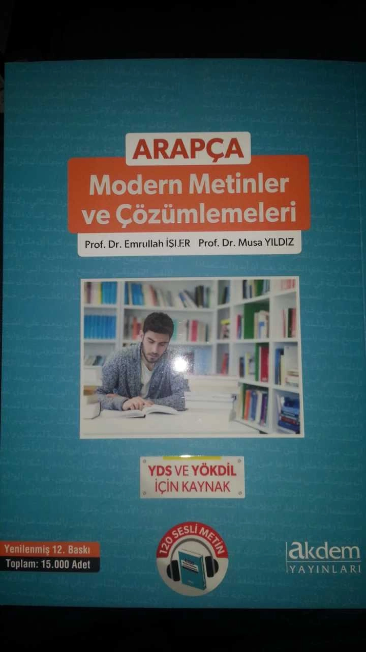 Arapça Modern Metinler Ve Çözümlemeleri, Akdem Yayınları