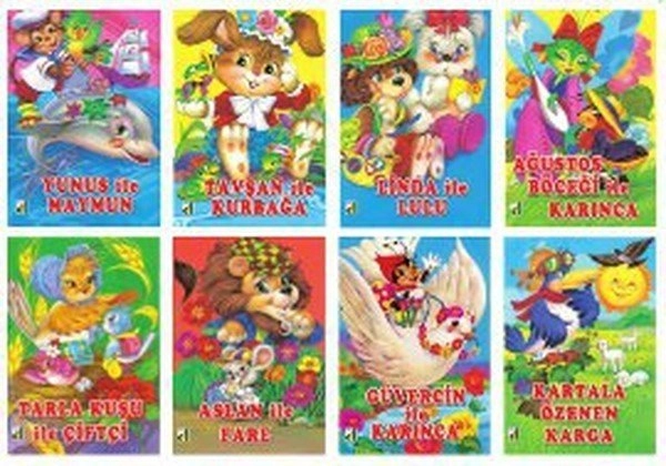 Bonbon Masallar Dizisi (8 Kitap) 1.Sınıf, Damla Yayınevi