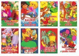 Ponpon Masallar Dizisi (8 Kitap) 1.Sınıf, Damla Yayınevi