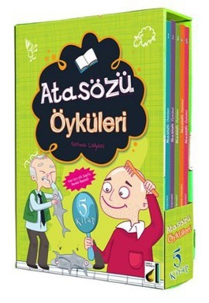 Atasözü Öyküleri (5 Kitap) 3.Sınıf, Damla Yayınevi