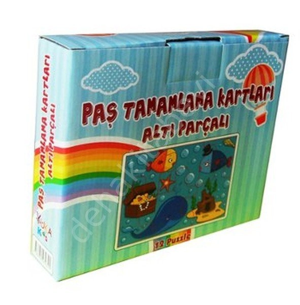 Paş Tamamlama Kartları (Altılı), Yuka Kids