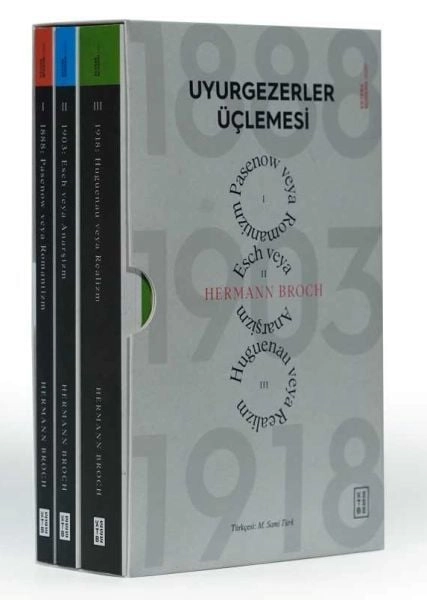 Uyurgezerler Üçlemesi 3 Cilt Kutulu, Hermann Broch