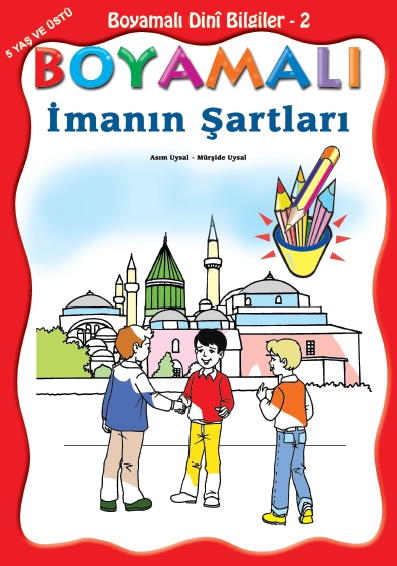 Boyamalı İmanın Şartları 3+ yaş Büyük Boy (Kod:108)