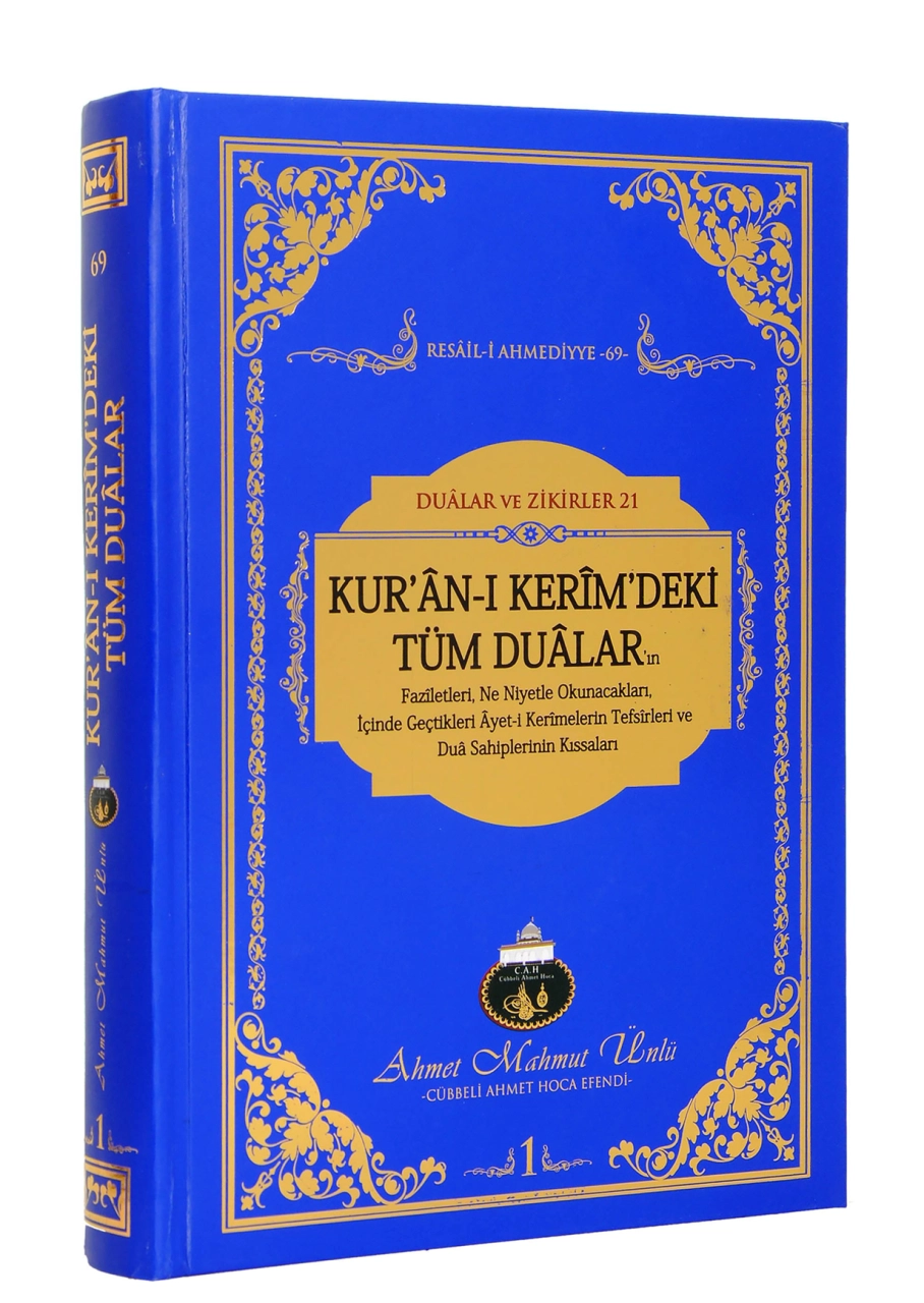 Kuranı Kerimdeki Tüm Dualar 1. Cilt, Cübbeli Ahmet Hoca, Cah Yayınları