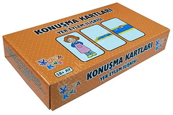 Konuşma Kartları (Yer- Eylem İlişkisi), Yuka Kids