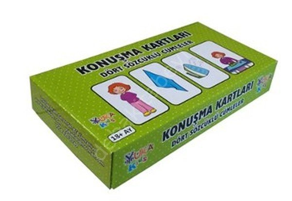 Konuşma Kartları (Dört Sözcüklü Cümleler), Yuka Kids