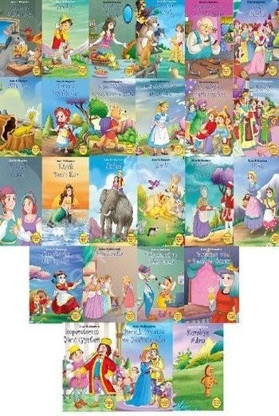 Benim İlk Hikayelerim 25 Kitap Set, Parıltı Yayıncılık