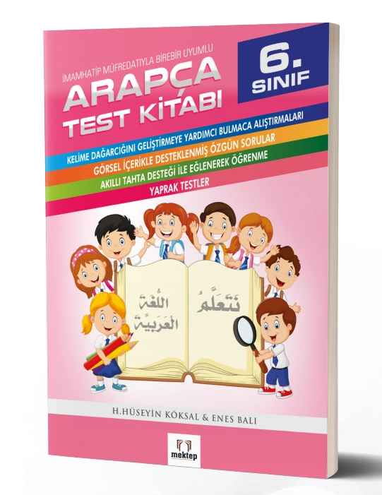 Arapça Test Kitabı 6. Sınıf, Mektep Yayınları